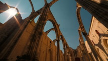 Convento do Carmo, Convent of Our Lady of Mount Carmel, in Lisbon, Portugal