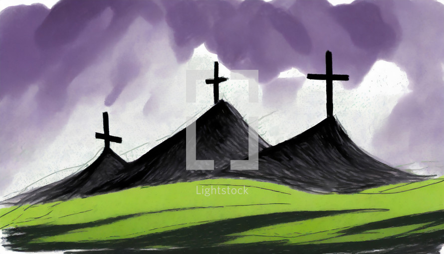 Crosses on a Hill 