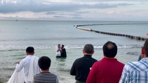 Mexican Baptism Church Religion Culture Ocean Christ Jesus committed God South America Hispanic