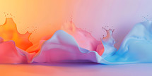 Modern graphic background, bright colorful
