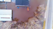 Oil Spill Flooding Pollution Natural Disaster Devastation Enviroment Danger Cinematic Drone