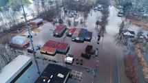 Natural Disaster Flooding Devastation Earth Destruction Cinematic Drone
