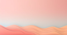 Pink waves Background with copy space 