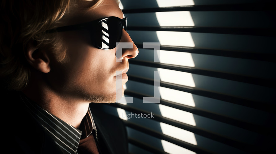 Man in sunglasses