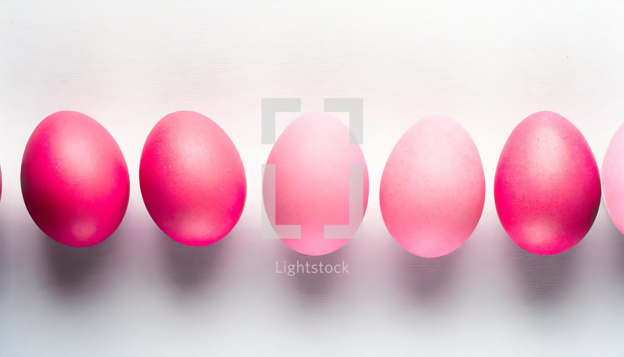 Pink Easter Eggs