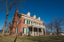 Historic red brick building - Civil War US History