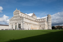 Cathedral and leaning tower of Pisa 