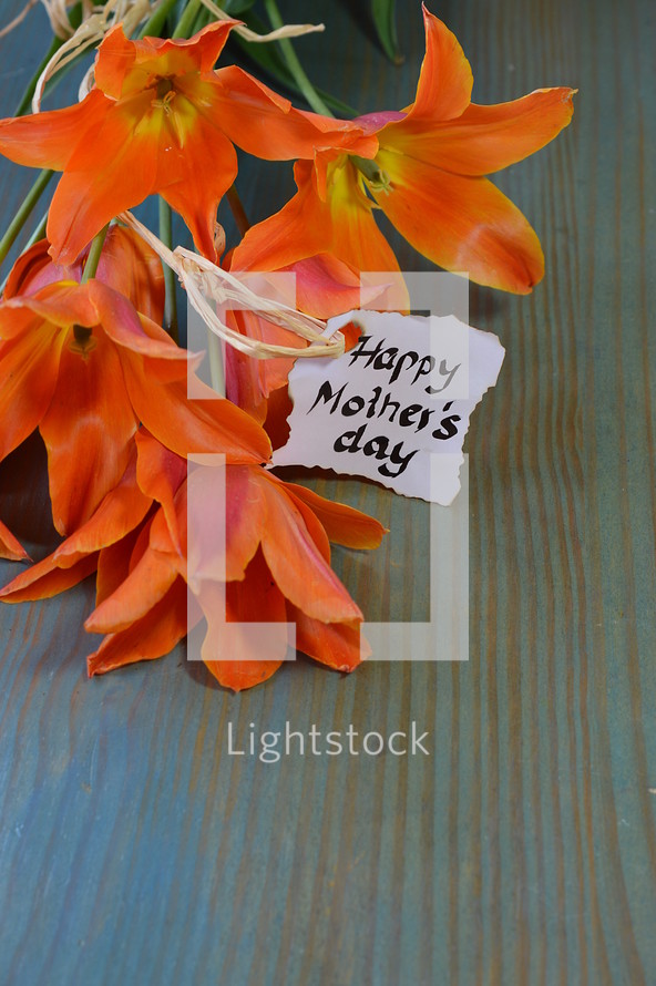 Happy Mother's Day and lilies 