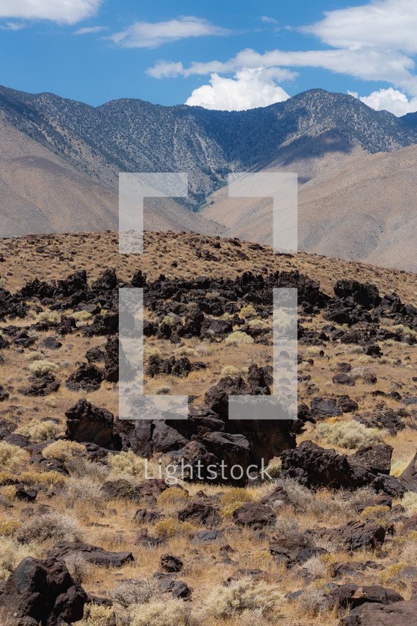desert mountain landsacpe 