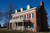 Historic, red brick building - Civil War US History