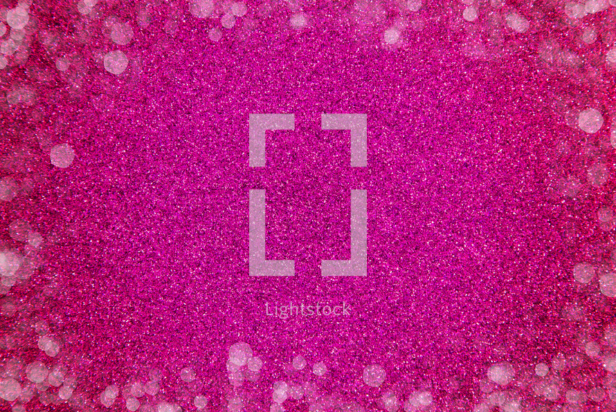 bokeh dots on pink Glitter Background
