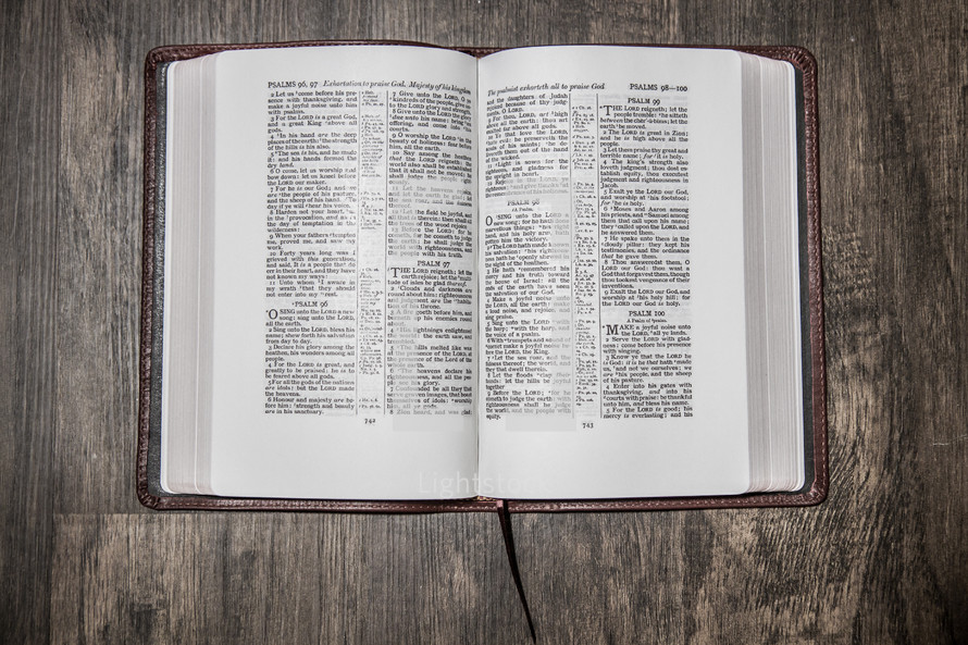 pages of a Bible 
