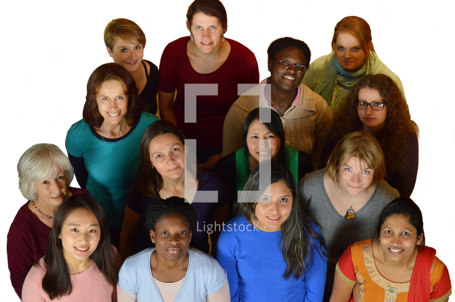 a group of diverse women 
