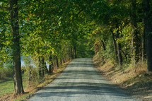 gravel road 