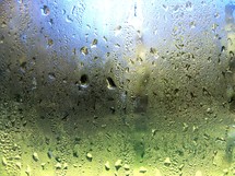 condensation on a window 