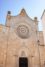 Roman Catholic cathedral in Ostuni, Brindisi, Apulia. The dedication is to the Assumption of the Virgin Mary (Concattedrale di Santa Maria Assunta).