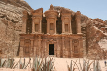 The Monastery in Petra.