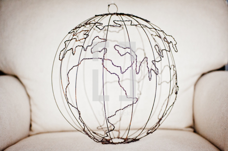 wire globe 