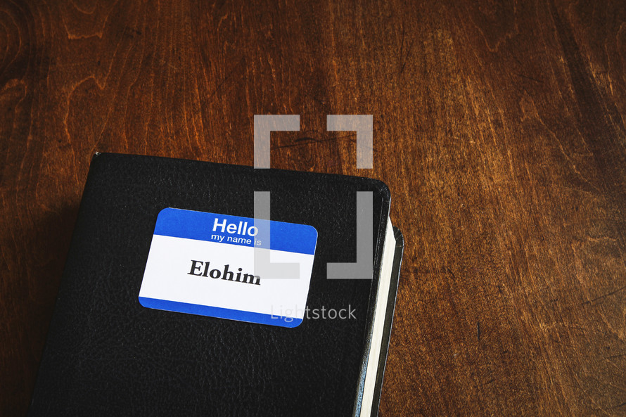 Hello my name is Elohim 