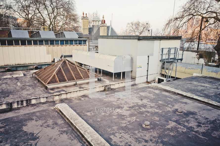 rooftops in London