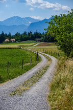 Lane, rural Switzerland 