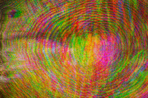 colorful abstract tree rings 