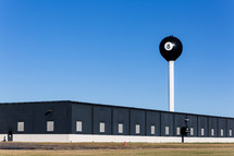 World's largest 8 ball - water tower