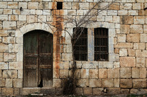 old stone building in Jordan 