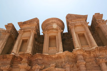 Top of the Monastery in Petra.