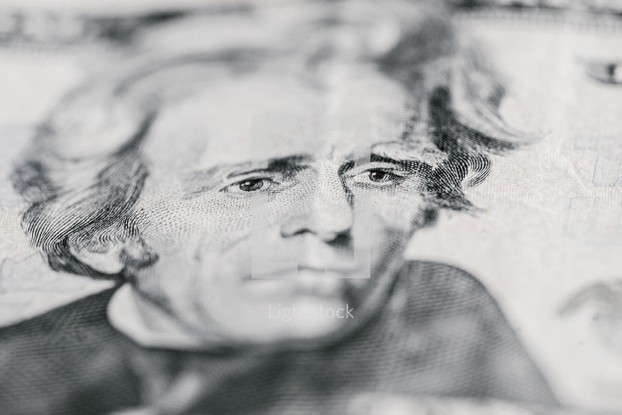 Andrew Jackson on US currency 