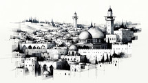 The City of Jerusalem in the Holy Land