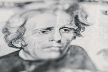 Andrew Jackson on US currency 