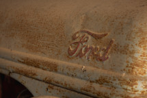 Vintage bumper with logo
