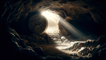 The Empty Tomb from inside