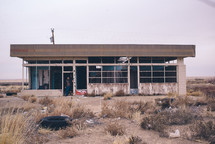 abandoned gas station 