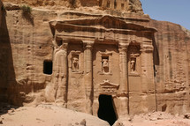 Roman Soldier Tomb in Petra.