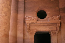 Doorway of the Treasury in Petra