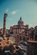 ruins in Europe 