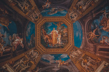 A painted ceiling in Europe 