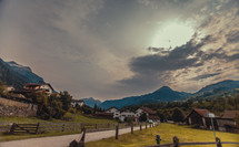 rural mountain village 