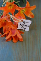 Happy Mother's Day and lilies 