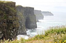 cliffs over the sea 