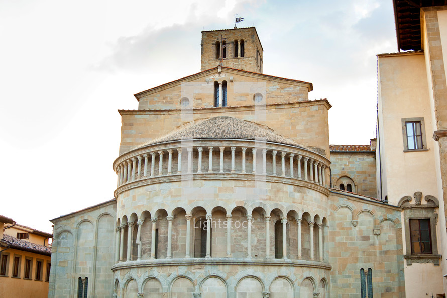 Santa Maria della Pieve in Arezzo, Tuscany.