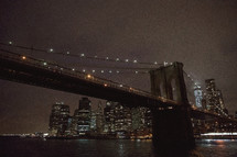 Brooklyn Bridge at night 