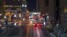 Queen Street at night 