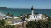 Beautiful Drone Footage Of Historic Lighthouse