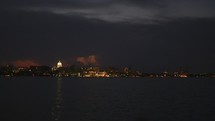 Downtown Madison Skyline from a boat 