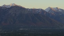 Mountains and Salt Lake City