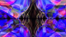 Psychedelic Colorful Kaleidoscope Background Loop	