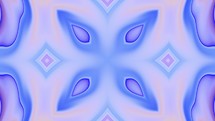 Colorful Liquid Kaleidoscope Loop Background	